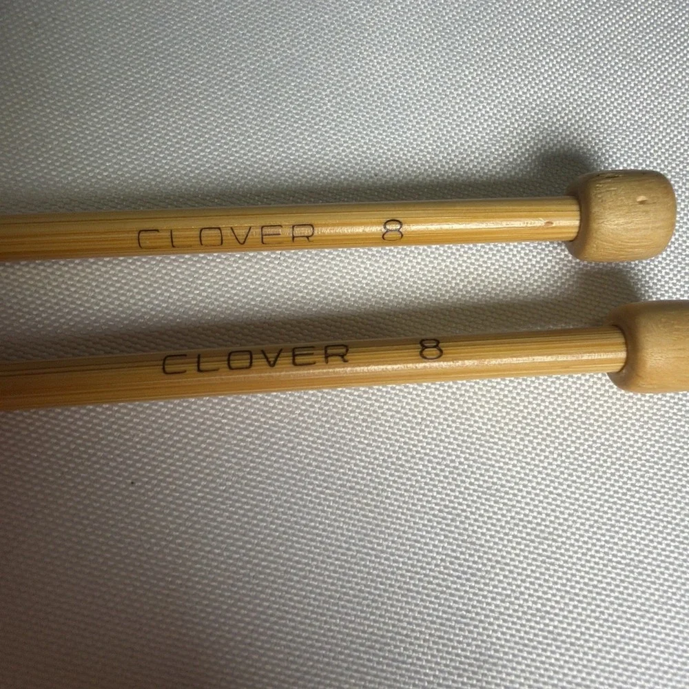 LOT of CLOVER TAKUMI BAMBOO Knitting Needles Sizes 8, 17 (12.75mm), 11 (8mm) Etc